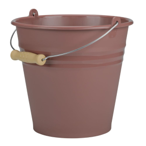 Wiadro z metalową rączką MEGI 7l różowy